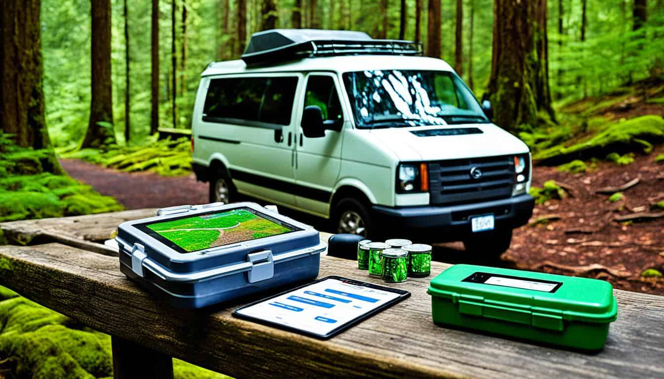 Geocaching, Wohnmobil, Reisen