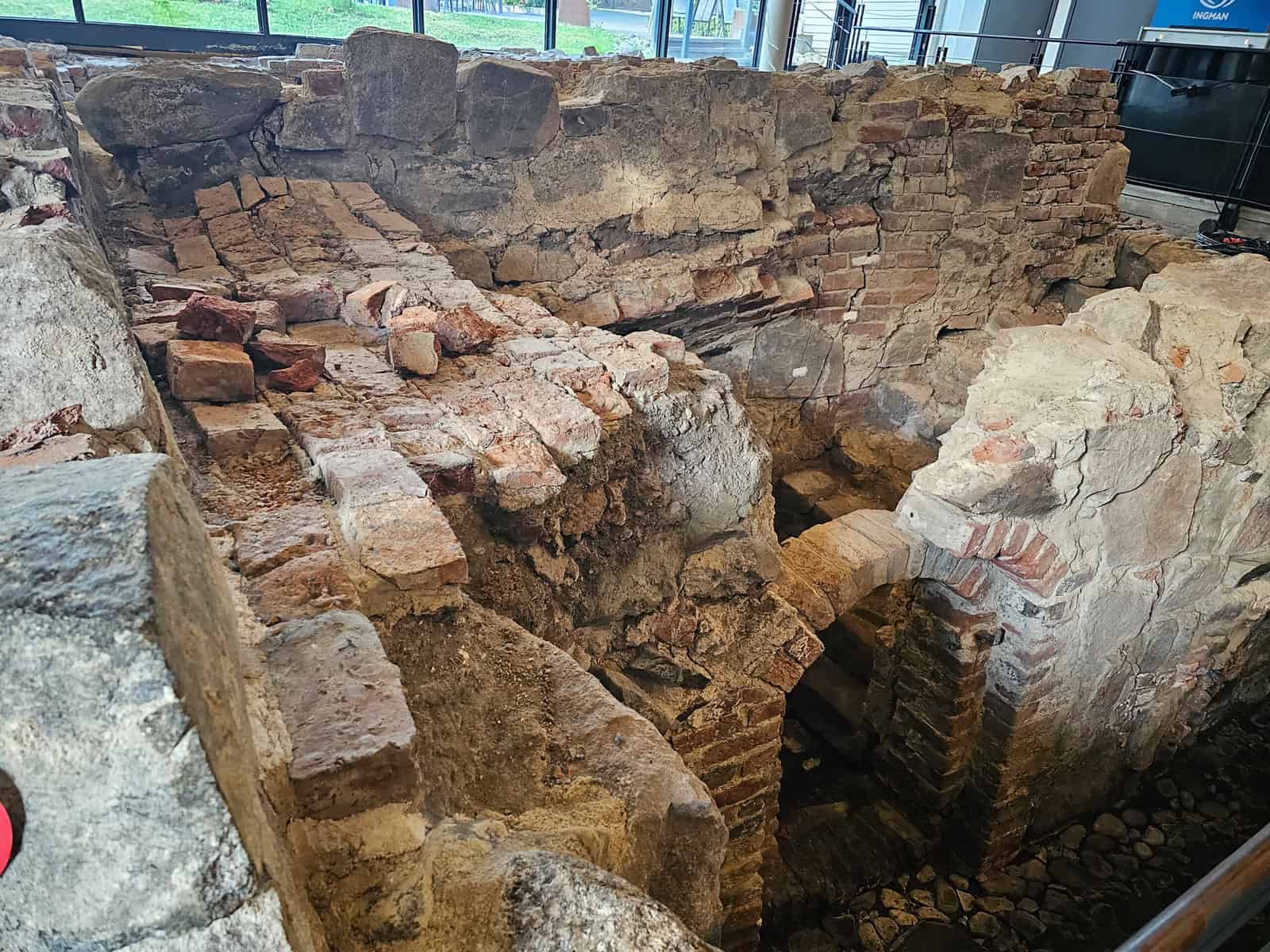 Archäologische Ausgrabungen unter dem Museumsgelände