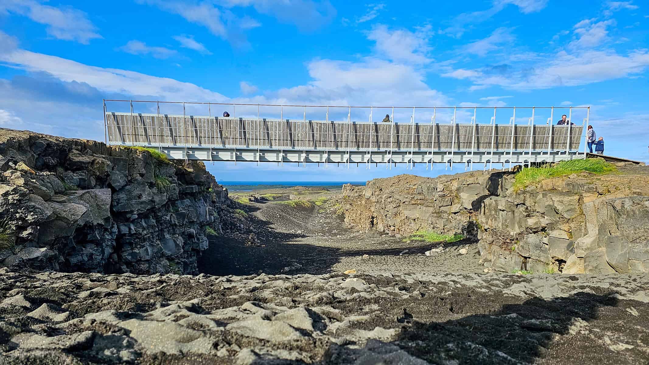 Brücke zwischen den Kontinentalplatten