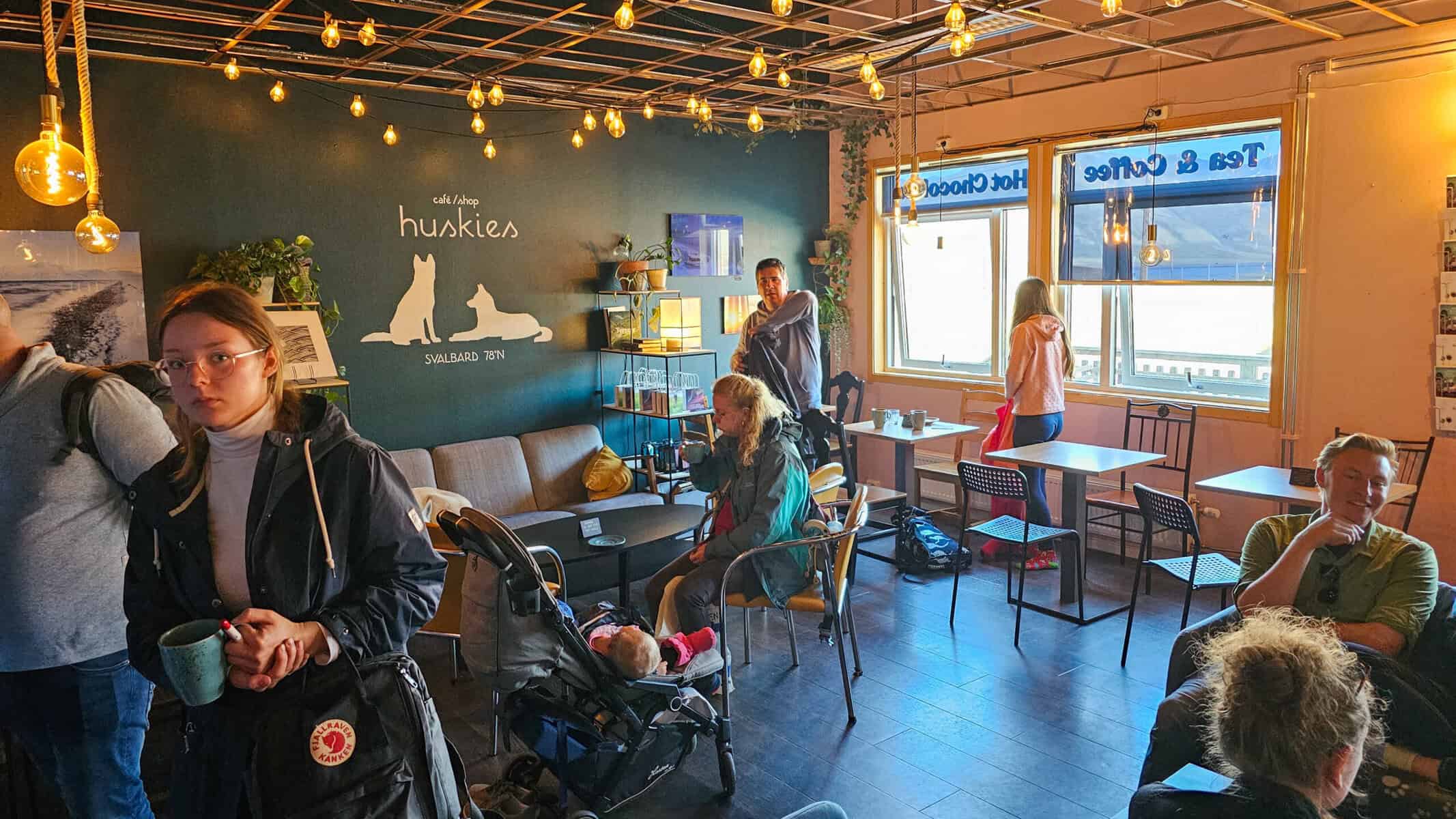 Husky Café Spitzbergen